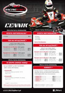 RACING KART cennik PROOF 3 212x300 TYDZIEŃ Z RK DLA KAŻDEGO